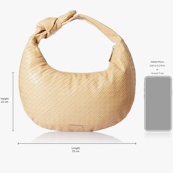 NWT. ALDO basket weave western hobo clutch. Perfect for wedding/patio season! - Picture 2 of 7